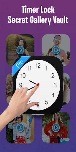 Clock - The Vault : Secret Photo Video Locker Pro screenshot 2