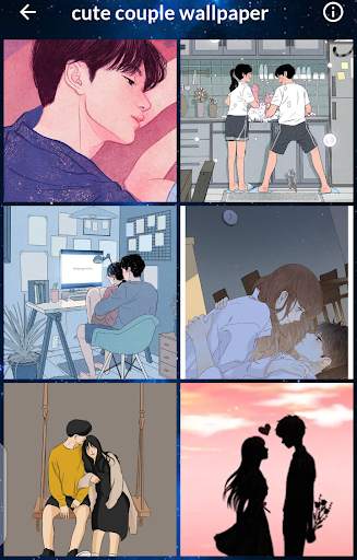 cute couple wallpaper screenshot 2