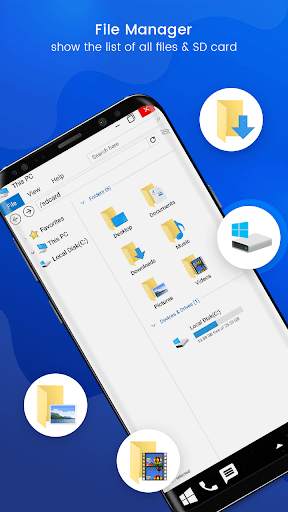 Computer Launcher - Win 10 स्क्रीनशॉट 4