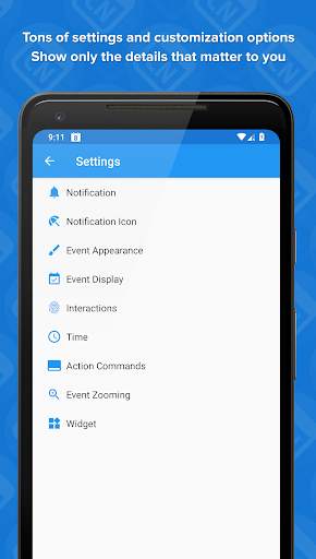 Calendar Notify - Widget, Lock and Status bar स्क्रीनशॉट 3
