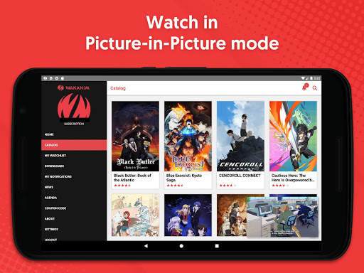 Wakanim for Android TV 15 تصوير الشاشة