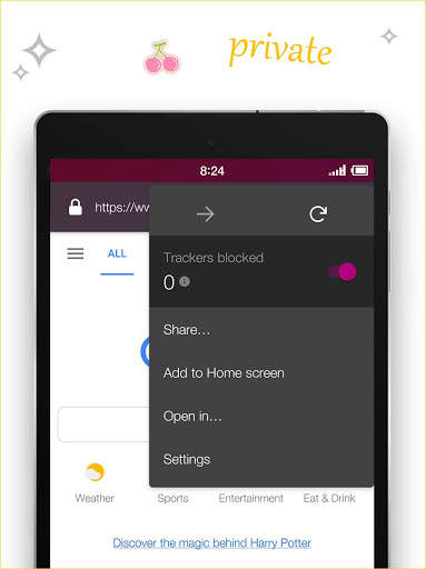 Private Browser - Smart Browser, Privacy Browser screenshot 11