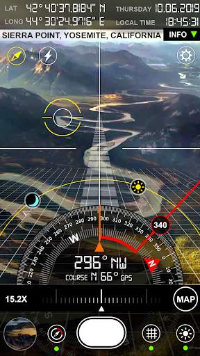 Compass S8 (GPS Camera) screenshot 3