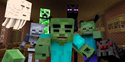 Monster School Map for Minecraft screenshot 1