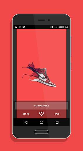 Sneakers Art Wallpaper screenshot 4