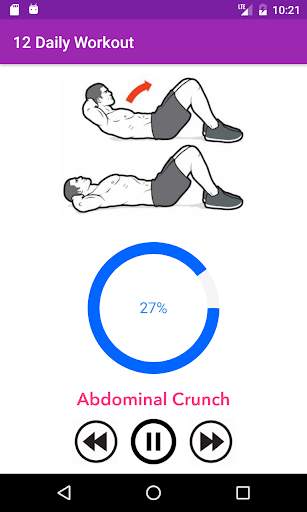 12 Daily Workout screenshot 4