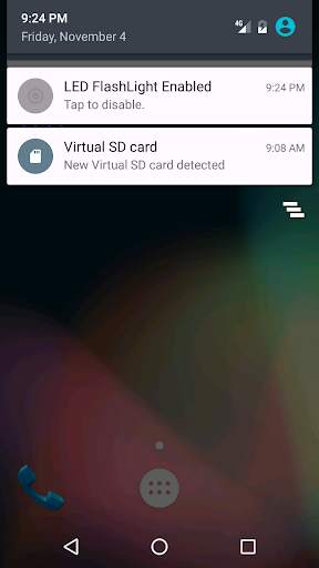 Led Flashlight ( widget) screenshot 5