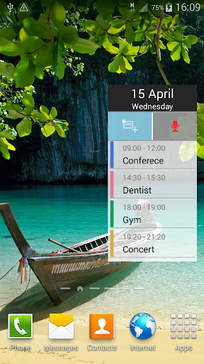 Calendar TalkingCal screenshot 4