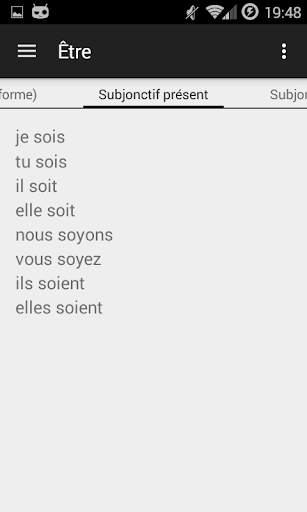 French Verbs скриншот 1