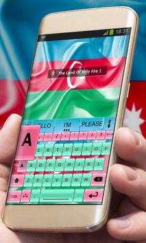 Azerbaijan AiType Theme screenshot 3