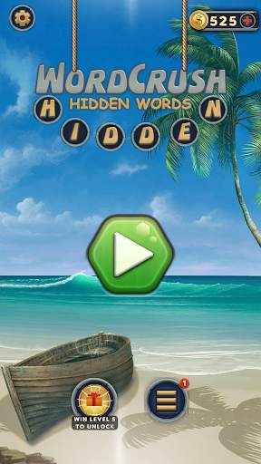 Word Crush - Hexa Hidden words screenshot 1