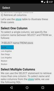 Practice and Learn SQL screenshot 7