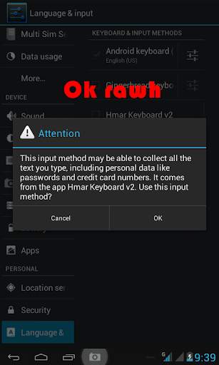 Hmar Keyboard v2 screenshot 2