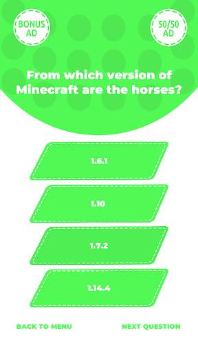 MCRAFT QUIZ скриншот 2