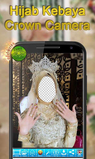 Hijab Kebaya Crown Camera screenshot 4
