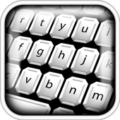 Black &amp; White Keyboard Themes icon