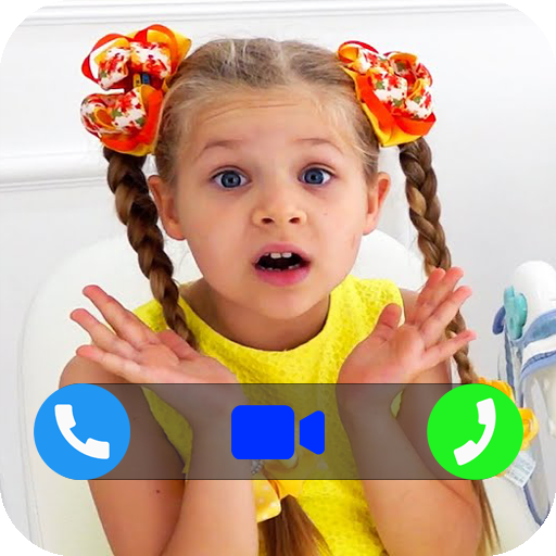 Diana and Roma Fake Video Call icon