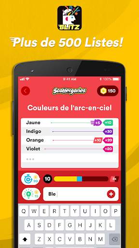 Scattergories Blitz screenshot 1