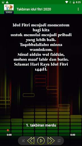 Takbiran idul fitri 2020 OFFLINE screenshot 2