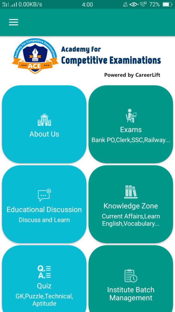 Academy For Competitive Examination screenshot 1
