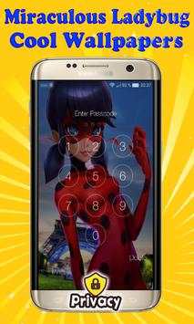 Lock screen ladybug and cat noir screenshot 3