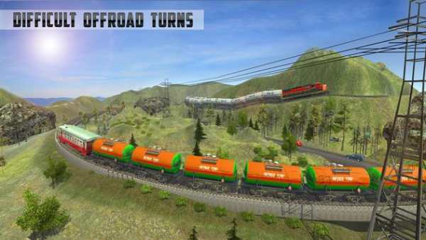 Indian Train Oil Tanker Transport:Train Games 2017 screenshot 7