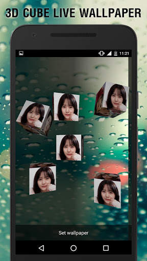 3D Photo Frame Cube Live Wallpaper screenshot 6