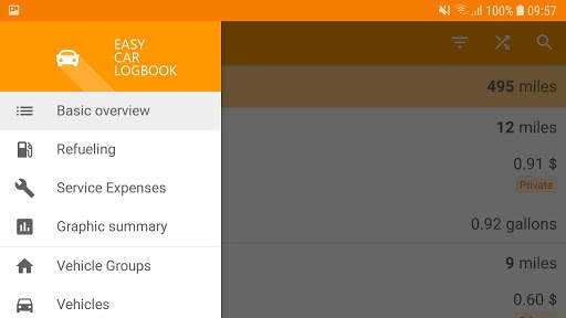 Easy Car Logbook screenshot 11