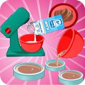 cooking games : chocolate cake games girls logo