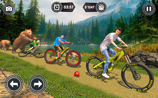 Offroad BMX Rider Cycle Games screenshot 1