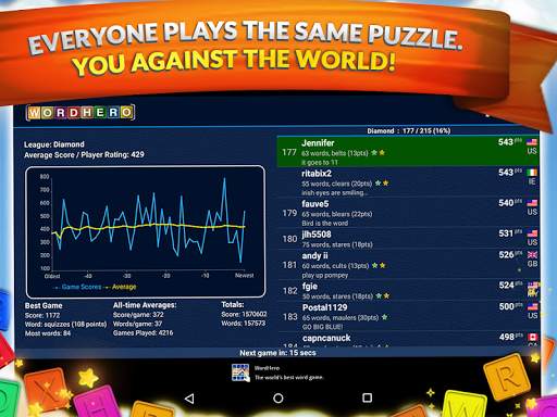 WordHero : word finding game screenshot 7