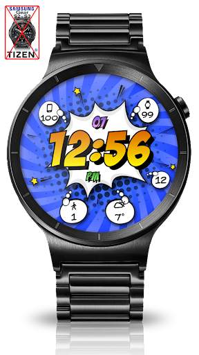 Comic Pow HD Watch Face screenshot 6