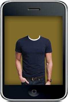 Man Tshirt Photo Editor Suit screenshot 2