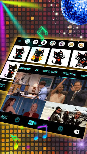 Club DJ Live Keyboard Background screenshot 4