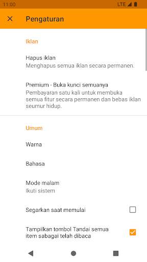 Pembaca RSS Offline screenshot 8