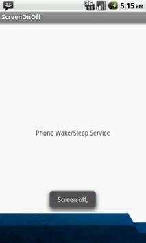 Screen On/Off screenshot 1