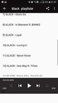 6lack musique screenshot 3