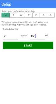 Powerd weightlifting calculator screenshot 3
