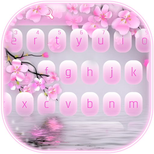 Spring Pink Blossom Keyboard icon