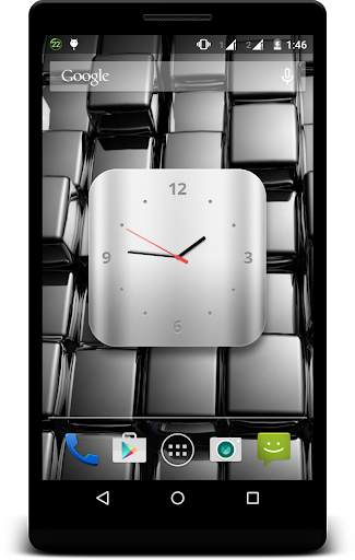 Metal Clock Live Wallpaper screenshot 3