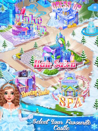 Ice Princess Hair Salon game screenshot 5