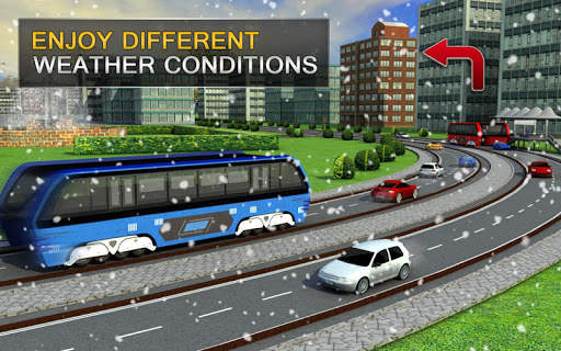 Real Elevated Bus Simulator 3D screenshot 16