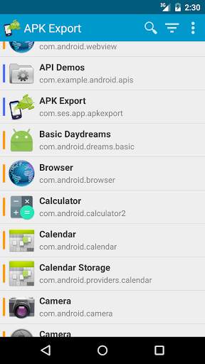 APK Export (Backup & Share) screenshot 1