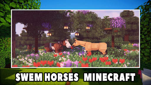 SWEM Horses Minecraft PE Mod screenshot 4