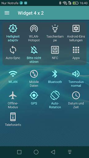 Settings Widget screenshot 4