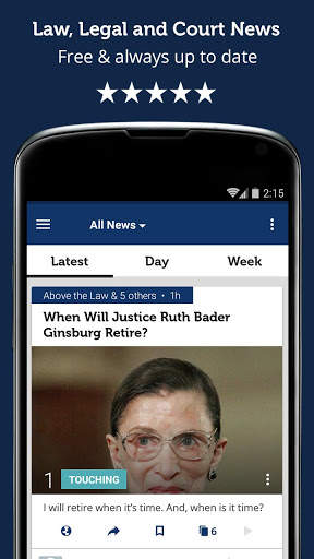 Legal & Law Firm News - NF screenshot 1