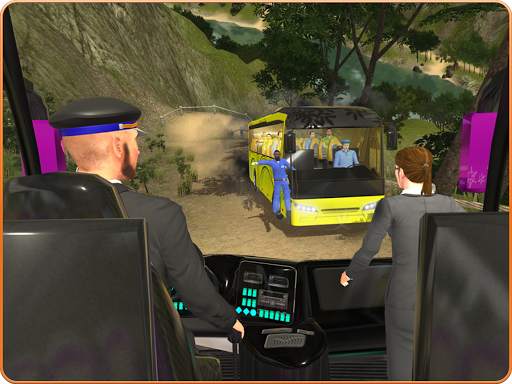 OffRoad Transit Bus Simulator - Hill Coach Driver screenshot 9