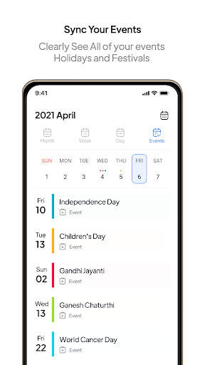 Calendar, My Daily Planner screenshot 3