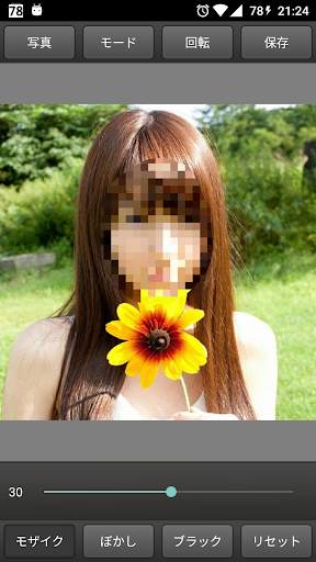 Mosaic Pixelate Censor Photo screenshot 1