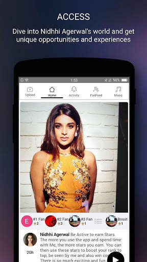 Nidhhi Agerwal Official App screenshot 1